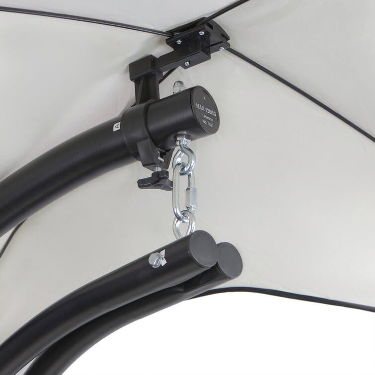 Wilmar 1 Person Metal Porch Swing - Image 3