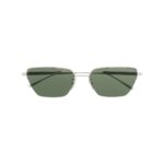 rectangle-frame tinted sunglasses