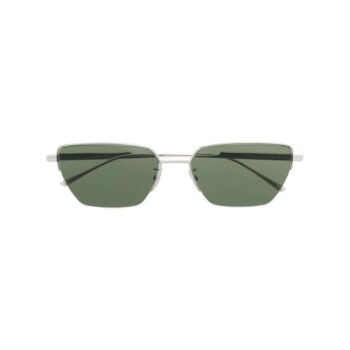 rectangle-frame tinted sunglasses