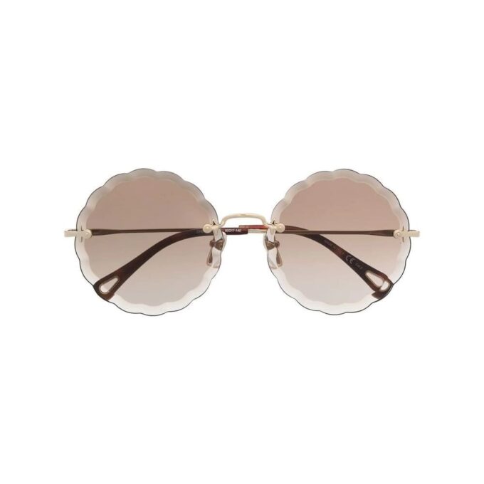 round-frame sunglasses