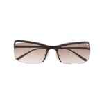angular square-frame sunglasses