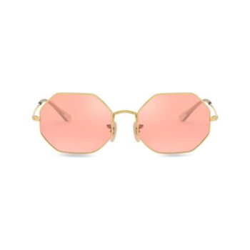 octagonal-frame sunglasses