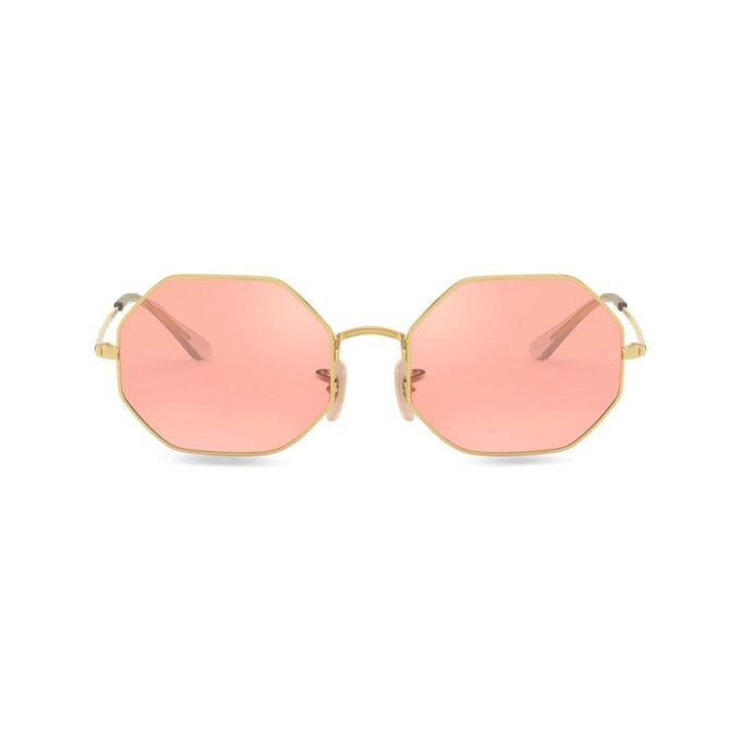 octagonal-frame sunglasses