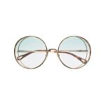 oversize round-frame sunglasses