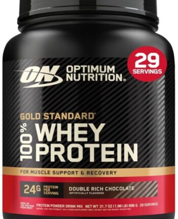 100% Whey Protein Powder, Double Rich Chocolate, 2 Pound