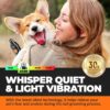 Dog Nail Grinder with 2 LED Lights Powerful 2 Speeds Ultra Quiet Dog Nail Trimmer with 3 Grinding Wheels Rechargeable Pet Dog Nail Clippers for Large Medium Small Dogs Dog Nail Files Cat Nail Clippers. - Image 3