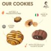 Matilde Vicenzi Roma Cookie Jar - Italian Pastries and Bread Cookies in Individually Wrapped Trays - Bakery Dessert Gifts - Choux Pastries, Italian Design Gift Jar 32 oz (907 g)/. - Image 4