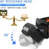 Headlamp Flashlight, Lumen Ultra-Light Bright LED Rechargeable Headlight with White Red Light, 2-Pack Waterproof - Image 5