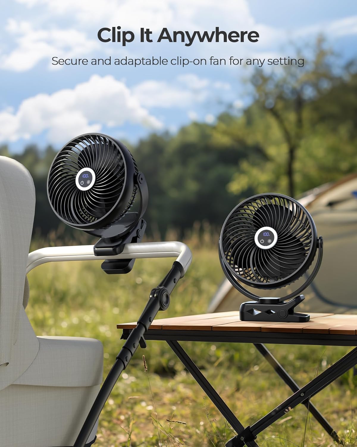 Portable Clip on Fan - Image 5