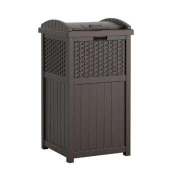 Gallon Commercial Outdoor Trashcan
