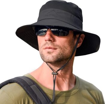Outdoor anti-ultraviolet light hats for men and women
