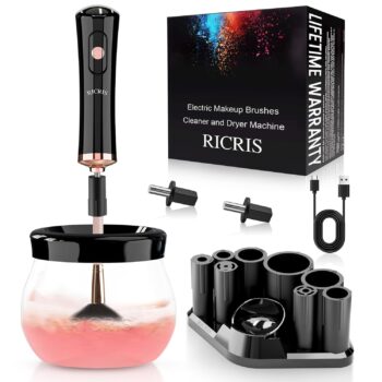 Electric makeup brush cleaning machine