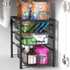 Simple three-layer multi-purpose iron rack - Image 4