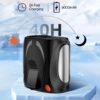 AI Portable Waist Fan, 6-Speed 16000RPM Strong Turbo Airflow, Belt/Neck Fan for Work, Outdoor, Travel, Gift for Men - Image 7