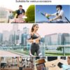 AI Portable Waist Fan, 6-Speed 16000RPM Strong Turbo Airflow, Belt/Neck Fan for Work, Outdoor, Travel, Gift for Men - Image 8